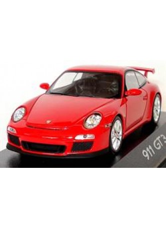 Модель автомобиля Porsche 911 GT3 (997, Modell 2009) 1:43, красный оптом