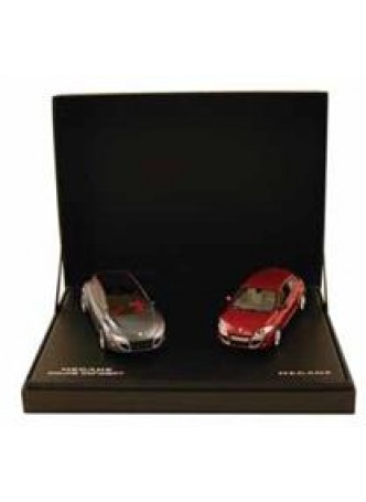 Модель автомобиля Renault MEGANE COUPE & CONCEPT CAR MEGANE COUPE 2008 1:43, разные оптом