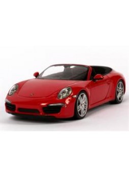 Модель автомобиля "Porsche 911 Carrera Cabriolet (991) 1:43", красный