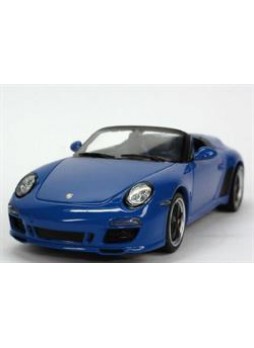 Модель автомобиля "Porsche 911 Speedster (997, Modell 2010) 1:43", синий