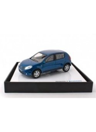 Модель автомобиля Renault Sandero 1:43, синий оптом