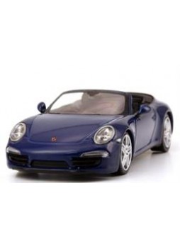 Модель автомобиля "Porsche 911 Carrera 4 Cabriolet (991) 1:43", синий