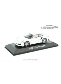 Модель автомобиля "Porsche 911 Turbo S 1:43", белый