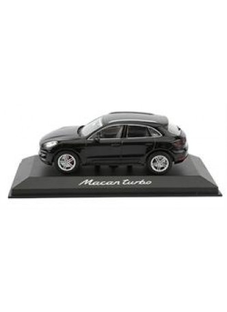 Модель автомобиля Porsche Macan Turbo 1:43, чёрный оптом