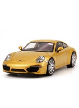 Модель автомобиля "Porsche 911 Carrera S (991) 1:43", золотистый