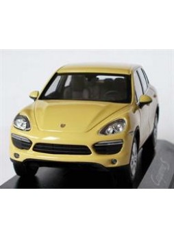 Модель автомобиля "Porsche Cayenne S 2010 1:43", жёлтый