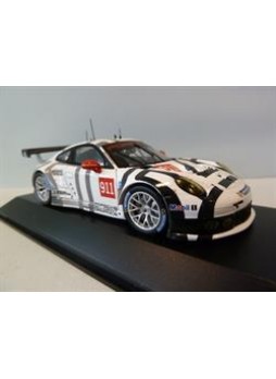 Модель автомобиля "Porsche 911 (991) RSR 1:43", белый