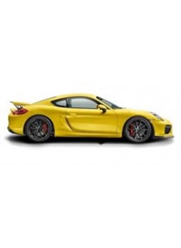 Модель автомобиля "Porsche Cayman GT4 1:43", жёлтый