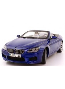 Модель автомобиля "BMW M6 Cabrio (F12) 1:18", синий