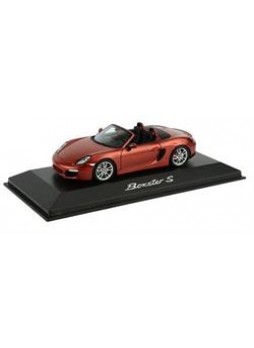 Модель автомобиля "Porsche Boxster S 1:43", красный