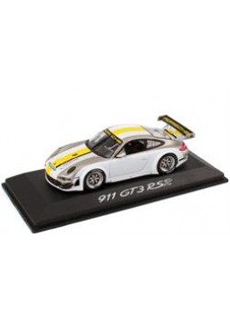 Модель автомобиля "Porsche 911 GT3 RSR (997 II) 1:43", серебристый