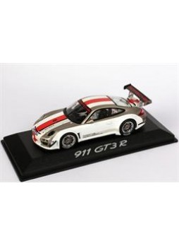 Модель автомобиля "Porsche 911 GT3 R (997) 2010 1:43", белый