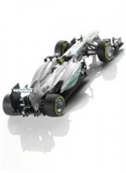 Модель автомобиля "Mercedes AMG PETRONAS
<br>FORMULA ONE TEAM W04 (2013) 1:43", серебристый