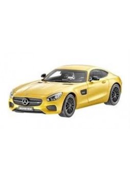 Модель автомобиля "Mercedes AMG GTS C190 1:18", жёлтый