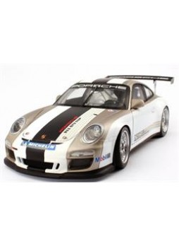 Модель автомобиля "Porsche 911 GT3 Cup (997) 2011 "Porsche Intelligent Performance" 1:18", белый