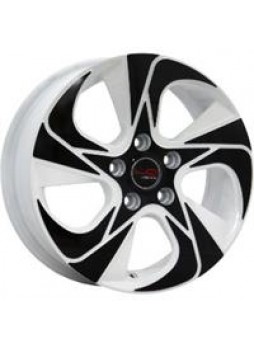Диск колёсный литой "Concept-KI510 7x18, 5x114,3, ET35, D67.1, белый+черный (W+B)"