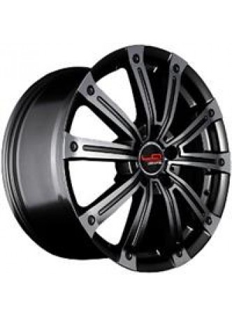 Диск колёсный литой MB80 8.5x18, 5x112, ET30, D66.6, черный полностью полированный (BKF) оптом