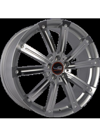 Диск колёсный литой MB80 8.5x20, 5x112, ET56, D66.6, серебристый полностью полированный (SF) оптом
