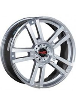 Диск колёсный литой "MB81 8.5x20, 5x112, ET60, D66.6, серебристый полностью полированный (SF)"