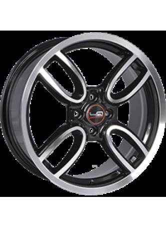 Диск колёсный литой MN1 7x17, 4x100, ET48, D56.1, черный полностью полированный (BKF) оптом