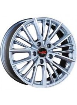 Диск колёсный литой "B127 8x17, 5x120, ET43, D72.6, серебристый (S)"