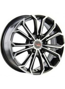Диск колёсный литой "Concept-TY503 6.5x16, 5x114,3, ET45, D60.1, черный полированный (BKF)"