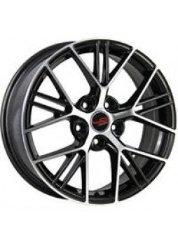 Диск колёсный литой "Concept-TY505 6.5x16, 5x114,3, ET39, D60.1, черный полированный (BKF)"