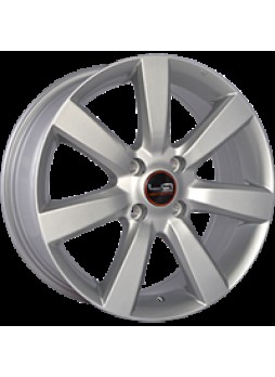 Диск колёсный литой "GM25 7x17, 5x105, ET42, D56.6, серебристый (S)"