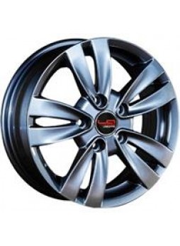 Диск колёсный литой "KI69 5.5x15, 5x114,3, ET41, D67.1, насыщенный темно-серый (GM)"