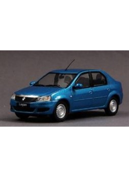 Модель автомобиля "Renault Logan (Phase 2) 1.5 DCI 1:43", синий