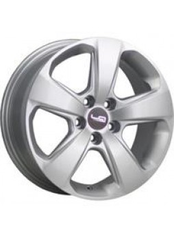 Диск колёсный литой "GM71 7x17, 5x105, ET42, D56.6, серебристый (S)"