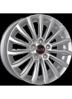 Диск колёсный литой "GM69 6.5x16, 5x105, ET39, D56.6, серебристый (S)"