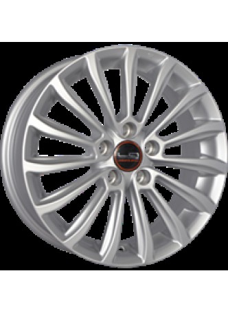 Диск колёсный литой GM69 6.5x16, 5x105, ET39, D56.6, серебристый (S) оптом