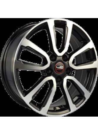 Диск колёсный литой H73 6.5x17, 5x114,3, ET50, D64.1, черный полностью полированный (BKF) оптом
