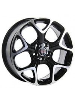 Диск колёсный литой "Concept-GM504 7x18, 5x105, ET38, D56.6, черный полированный (BKF)"