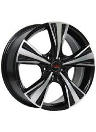 Диск колёсный литой Concept-H503 7.5x18, 5x114,3, ET55, D64.1, черный полированный (BKF) оптом