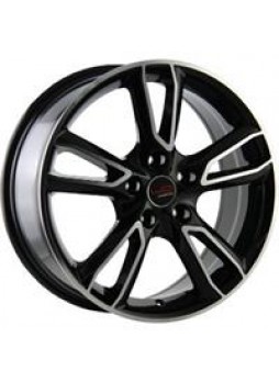 Диск колёсный литой "Concept-MZ502 7.5x18, 5x114,3, ET50, D67.1, черный полированный (BKF)"