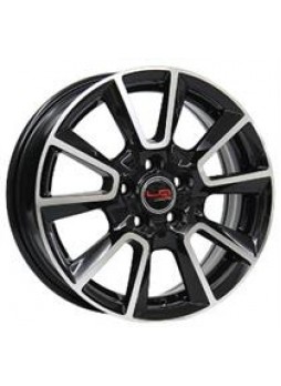 Диск колёсный литой "Concept-SK501 6x15, 5x100, ET38, D57.1, черный полированный (BKF)"