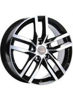 Диск колёсный литой "Concept-SK508 6.5x16, 5x112, ET50, D57.1, черный полированный (BKF)"