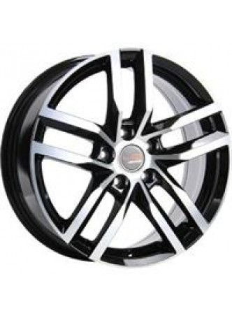 Диск колёсный литой Concept-SK508 6.5x16, 5x112, ET50, D57.1, черный полированный (BKF) оптом