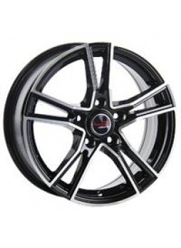Диск колёсный литой "Concept-TY501 6.5x16, 5x114,3, ET45, D60.1, черный полированный (BKF)"
