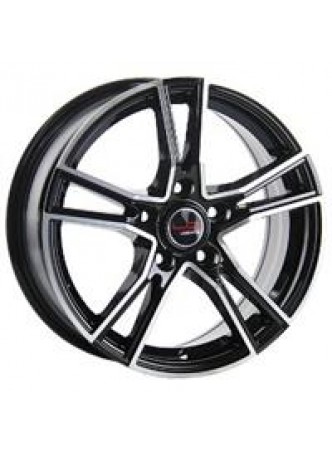 Диск колёсный литой Concept-TY501 6.5x16, 5x114,3, ET45, D60.1, черный полированный (BKF) оптом