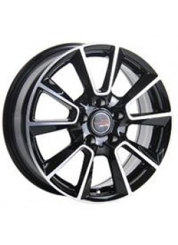 Диск колёсный литой "Concept-VW501 6.5x16, 5x112, ET50, D57.1, черный полированный (BKF)"