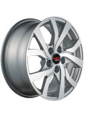 Диск колёсный литой CI25 6.5x17, 5x114,3, ET38, D67.1, серебристый полностью полированный (SF) оптом