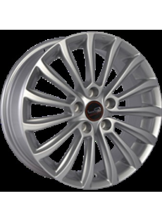 Диск колёсный литой OPL35 6.5x16, 5x105, ET39, D56.6, серебристый (S) оптом