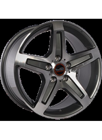 Диск колёсный литой MB71 8x17, 5x112, ET43, D66.6, насыщенный темно-серый полированный (GMF) оптом