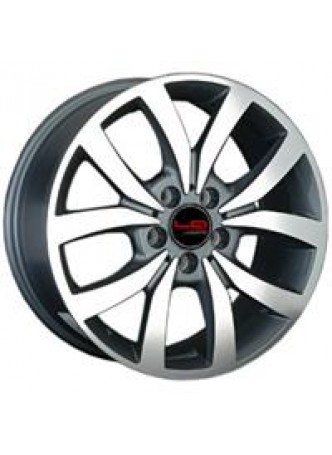 Диск колёсный литой MB125 7.5x17, 5x112, ET47.5, D66.6, насыщенный темно-серый полированный (GMF) оптом