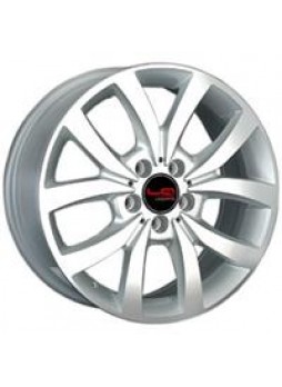 Диск колёсный литой "MB125 7.5x17, 5x112, ET47.5, D66.6, серебристый полностью полированный (SF)"