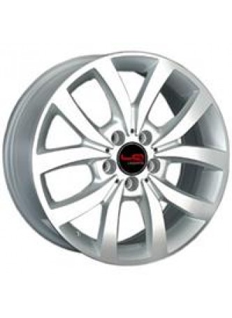 Диск колёсный литой MB125 7.5x17, 5x112, ET47.5, D66.6, серебристый полностью полированный (SF) оптом