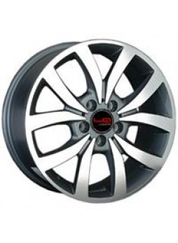 Диск колёсный литой "MB125 7.5x17, 5x112, ET52.5, D66.6, насыщенный темно-серый полированный (GMF)"